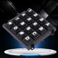 Keyboard Modules with 16 Keys 4x4 Push Buttons External Big Keypad for MCU. 