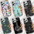 Science Biology Chemistry Phone Case For iPhone 16 15 14 plus XR XS 11 12 13 Pro max Soft Bumper Shell Cover coque. 