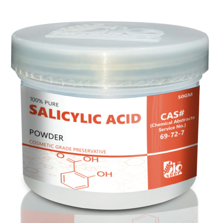 Salicylic Acid Powder - Best for Making Soap, Shampoo, Serum, Anti Ageing Skin care Recipes 100% Pure Cosmetic Grade