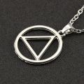 Akatsuki Hidan Necklace Jashin Symbol Trinity Christianity Catholicism Pendant Religion Amulet New Anime Jewelry. 
