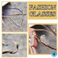 Eyeglasses for Women Men Metal Frame Optical Glasses / Korean Fashion Eyeglasses Glasses. 