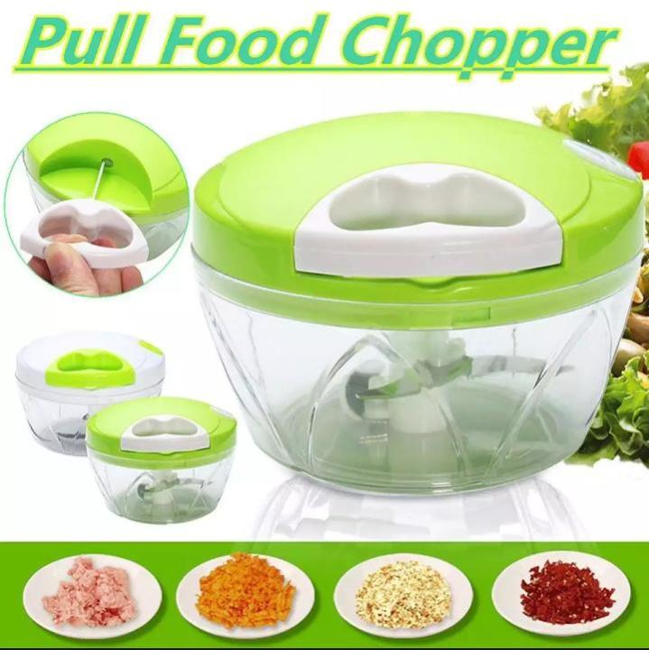 Nicer Dicer Plus Mini Speedy Chopper-Vegetable Chopper- Manual Chopper-Manual Hand Pull Mincer Slicer| Shopikbuzz