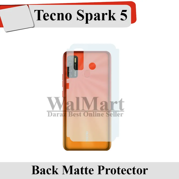 Back%20Matte%20Protector%20For%20Tecno%20Spark%205%20-%20Soft%20Film%20-%20Image%204