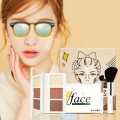 Miss Mart  2 colors Face Contour Shading Highlighting Powder face Makeup & Blush K224. 