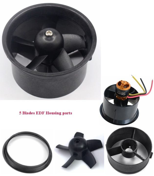 64mm EDF housing parts 5 blades Shell 64mm EDF housing parts 5 blades Shell