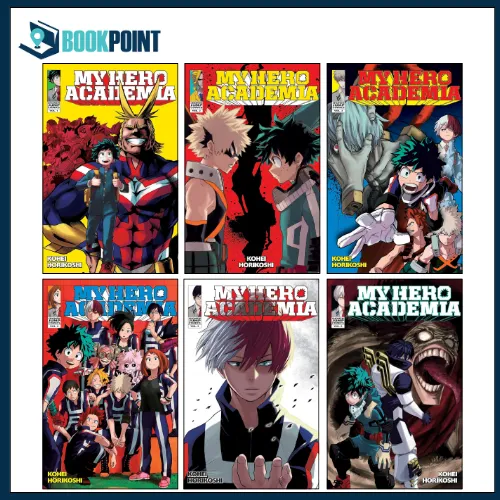 My Hero Academia Vol 1 to 6 (6 book series) by Kohei Horikoshi (Author ...