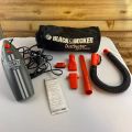 Black&Decker Car Vacuum Cleaner 12v 700ml Big Capacity Cyclonic DustBuster Auto ACV1205 with Full Accessories & Storage Bag. 