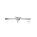 Little Heart Thin Rings For Women Gold Color Women's Accessories Dainty Couple Promise Pinky Girls Ring Fashion Jewelry KAR173. 