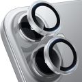 For Iphone 16/Iphone 16 Plus Camera Lens Protector HD Tempered Metal Glass Camera Screen Protector Cover Film Aluminum Alloy Lens (Case Friendly). 