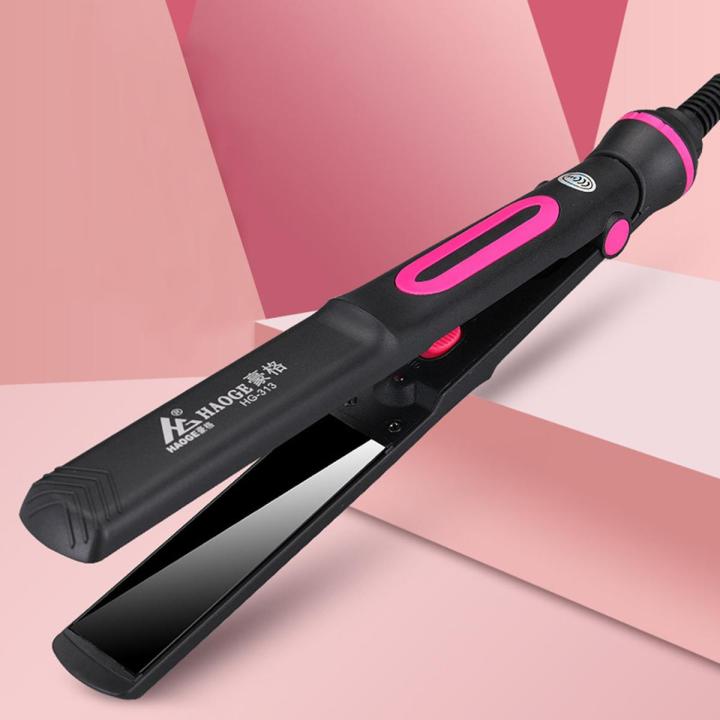 220V Professional Hair Straightener Curler Hair Flat Iron Hair Straighting Curling Iron Anti scalding Hair Straightening Board Daraz.pk