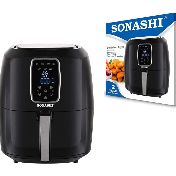 SONASHI SAF-620 Digital Air Fryer – 6.2L