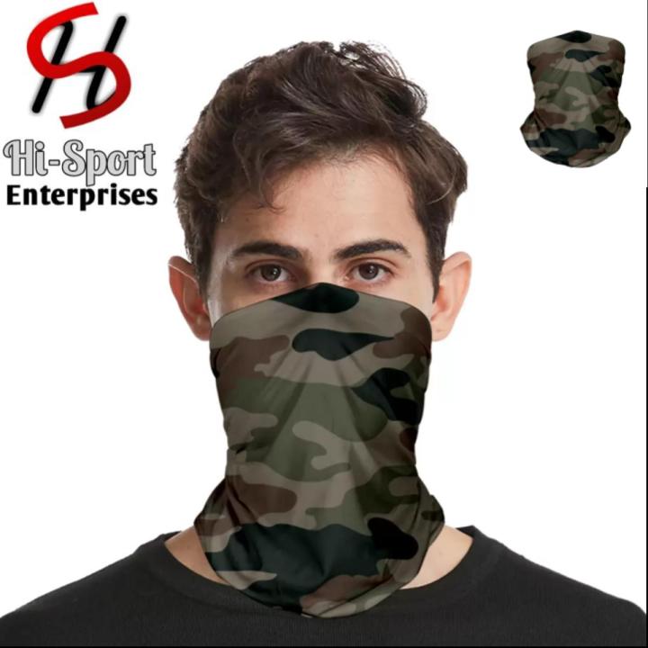 Commando Flash Protective Face Mask Magic Scarf Outdoor Multifunctional Headwear Windproof Neck Gaiter UV Protection - Camouflage Scarf Neck Gaiter Bike mask hiking mask Dust proof