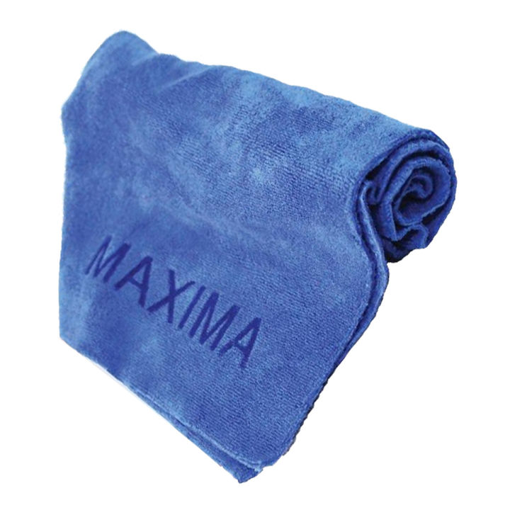 MAXIMA TOP QUALITY MICROFIBER CLOTH - BLUE - SIZE 40CM X 40CM