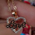 Jewelry for Women Love Heart Birthstone Necklaces Gifts for Her Necklaces for Women I Love You Necklace Girlfriend Wife Birthday Gifts for Wife Women Mom Anniversary Christmas Valentines Mother's Day. 