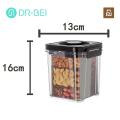 Vacuum Sealed Kitchen Container Stackable Bpa-free Food Storage Container Easy Air Extraction Wide-mouth Design Home Supplies Sealed Food Storage Container. 