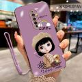 Casing For OPPO Reno 2F reno2 F reno 2 reno Phone Case Ultra Thin Electroplated Rainbow Beret Girl Soft Shell Silicone Shockproof Protective Cover Smooth Cover New. 