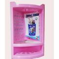 3 Tier Wall Mounted Bathroom Corner Shelf Organiser Rack, 3 Layer Bathroom Corner Shelf Washroom Stand Plastic Shampoo Rack Tooth Brush Soap Holder. 