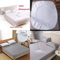 Waterproof Mattress Cover For Double Bed King Size (72x78 inches) (6x6.5 feet) Fitted Mattress Protector. 