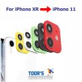 Iphone xr to Iphone 11 Lens Modified Camera Sticker Protector For iPhone XR Second Change 11 Pro Lens Sticker Converter. 