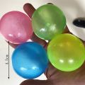 【2023】 1Pcs Stick Wall Ball Glowing Globles Fidget Toy Squash Sticky Target Ball Stress Ball Decompression Toy Throw Novelty Kids Toys. 