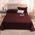 Plain Velvet Bed Sheet Single/Double For Room And Bed Design By Luxe Dream. 