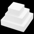 3Pcs Kitchen Supplies Bakeware Styrofoam Cake Dummy Foam Cake Mould Practice Model Baking Mold. 