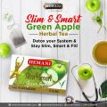 𝗛𝗘𝗠𝗔𝗡𝗜 𝗟𝗜𝗩𝗘 𝗡𝗔𝗧𝗨𝗥𝗔𝗟 - GREEN APPLE SLIM & SMART TEA 20 T-BAGS. 