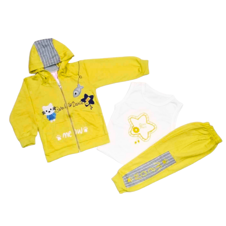 Baby%20Girl%20Dress%203%20piece%20Suit%20-%20new%20style%20-%201%20-%204%20Years%20-%20Image%205
