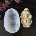 Fondant Mould Mold Silicone Christmas Soap Molds Clay Resin Gypsum Chocolate TS0097/8 PRZY Silicone Boy And Girl Snowman Baby. 