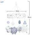 Crib Mobile Newborn Rattles Mobile Hanging for Kids , Owl, 32x22x4cm. 