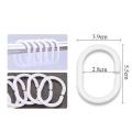 Printing Bathroom Shower Curtain Home Decoration Polyester Waterproof Bathtub Creative Shower Curtain with 12 Hooks. 