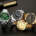 WWOOR brand fashion business, luxury, 30ATM waterproof, with date, quartz men's watch. 