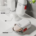 Soap Dish Travel | Sealed Small Soap Box - Travel Soap Bar Container, Bar Soap Box Holder for Soap Storage of All Sizes. 