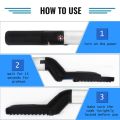 Home Genie 2nd Gen Electric Beard & Hair Styling Comb, Quick Heating, Anti-Burn, Men's Grooming Tool. 