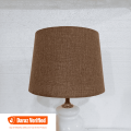 Pack Of 2 Light Brown Table Lamp Shades. 
