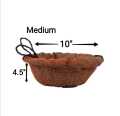 Large Coconut Hanging basket Pack Of 1,2,4,5 Set. 