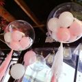 9pcs/set 20inch Transparent Bubble Balloon Ins Style Clear BoBo Foil DIY Balloon Party Xy081. 