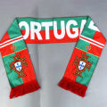 Soccer Fans Scarf Portugal Double-sided World Cup Football Team Fans Scarf. 