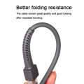1.8m High Speed USB 2.0 A Male to RJ45 Cable for Symbol Barcode Scanner LS2208. 