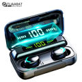 Tijarat Online Air F9-5 Buds TWS & Air F9 Buds Earbuds - Wireless F9 Airdots Pro Power Bank - Simple and Extraordinary, Born For Music - TWS  Bluetooth Earphone - Lightweight & Portable  Imported F9 Pro Plus Airdots at Best Prices. 