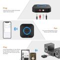 1Mii B06 Plus Bluetooth Receiver, HIFI Wireless Audio Adapter, Bluetooth 5.0 Receiver with 3D Surround aptX Low Latency. 