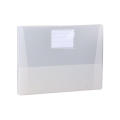 Portable File Organizer Paper File Folder Transparent Plastic File Box Document Storage Box File Folder Organizer. 