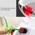 Toilet Brush And Holder Creative Cherry Shape WC Toilet Cleaning For Bathroom Lavatory Long Handle Toilet Bowl Brush. 