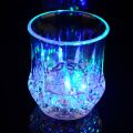 Magic Led Glass Inductive Rainbow Color Changing Flashing Light Cup LED light induction glass. 