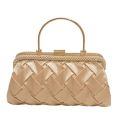 Fancy Bridal Clutches for Wedding Golden Bridal Clutch for Girls Party Stones Clutch Bags For Womens. 