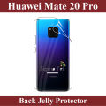 Huawei Mate 20 Pro Back Clear Jelly Protector Soft Film Protection Hydrogel Film Protector For Huawei Mate 20 Pro. 