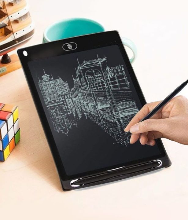 LCD Writing Tablet for Kids, 8.5-Inch Writing Board Doodle Board, Electronic Doodle Pads Drawing Writing Board Gift for Kids and Adults at Home,School and Office