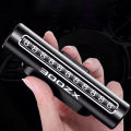 Metal Car Temporary Parking Card Rotatable Phone Number Plate For Nissan Z Fairlady Z 300zx 350z 370z Accessories Car styling. 