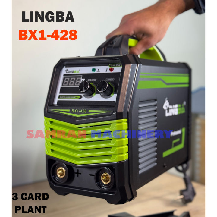LINGBA INVERTER WELDING MACHINE , 3 CARRD MACHINE , IGBT, BX1 428