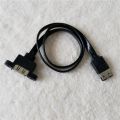 【3C VictoryEagle Store】Panel Mount ESATA E SATA Male Female M/F High Speed Data Sync Extension PC Cable Line Shielding Design. 